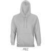 SOL'S | Condor, Unisex mikina s kapuc., sivá ash, S
