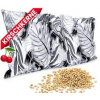 Amilian Vankúš z čerešňových kôstok 55 x 20 cm vzor listy