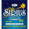 Gorstrings SIRIUS Gold SG3-1048 (Stredne mäkké struny pre akustickú gitaru .010)