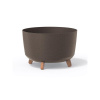 PROSPERPLAST Kvetináč GRACIA STANDARD ECO WOOD 23,5 cm kávový