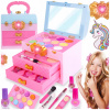 KUFRÍK NA KOZMETIKU A MAKE-UP MAKEUP SET PRE DIEVČATKO DARČEK