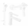 Mexen Sabre DF05 sprchový set, biely - 72104DF05-20