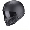 SCORPION prilba na motocykel EXO-COMBAT II SOLID, matná čierna, veľ. L