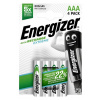 Nabíjacie batérie Energizer Extreme AAA R03 NiMH 800 mAh 4 ks blister