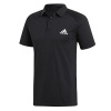 Pánské tenisové polotričko Adidas Club C/B Polo - Pánske čierne tenisové tričko adidas s golierom pre každodenný tréning.