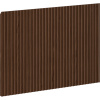 Mexen Rivel ryhovaný čelný panel pre skrinku do kúpeľne 50 x 43,5 cm, orech - 91A20-0500-470-1-86
