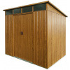 Záhradný domček BestBerg / 4,6 m2 / 238 x 194 x 202 cm / drevo/hnedá