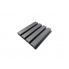 Lamelový obklad na fasádu Premium CO-EXTRUSION SQ 221x26x3000mm Farebné prevedenie lamely: Oceľová šedá