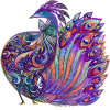 IZMAEL Drevené Peafowl/M 158 dielov