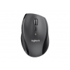 Logitech M705 Marathon/Kancelárska/Optická/Pre pravákov/1 000 DPI/Bezdrôtová USB/Čierna-šedá (910-001949)