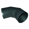 Koleno krbové ¤125mm/uhol 90° čistiaci otvor CZ