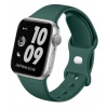 Swissten remienok pre apple watch silikónový 38 / 40 / 41 mm zelený