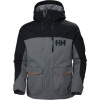 Helly Hansen FERNIE 2.0 JACKET tmavo sivá,čierna Pánska lyžiarska/snowboardová bunda XXL