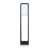LED záhradné stĺpikové svietidlo s čipom Samsung , IP65, 80cm, 3000K, 650lm, čierna farba