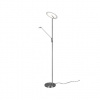 LED stojaca lampa Trio Brantford nikel 425610207