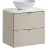 Súprava skrinka Comad Viva Cashmere VIVA CASHMERE 82-60-2S, doska Comad Nova White NOVA WHITE 89-60, UN-LOLA-GW