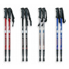 Palice na Nordic Walking hliníkové 135 cm 3-dielne viacfarebné