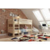 Poschodová posteľ Vojtěch 3v1 90/200 cm + rošty ZADARMO