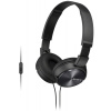 SONY stereo sluchátka MDR-ZX310AP, černá