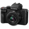 Panasonic DC-G100DK Lumix digitálny fotoaparát pre vloggerov: telo DC-G100D + objektív H-FS12032 12-32mm F3,5-5,6 (4K/30p FHD/60p, 20,3MP, USB typu C)