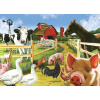 Puzzle Cobble Hill Rodinné puzzle Vítejte na farmě, 350 dílků (47029)