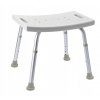 Ridder HANDICAP Taburet do kúpeľne, nastaviteľná výška, biely A00601101