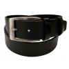 Opasok - Kopacz Black Belt - mužský produkt (Pánsky kožený pás Pierre cardin čierna koža)