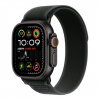 Apple Watch Ultra 2, 49mm, titánové púzdro, čierny trailový ťah – M/L MX4V3CS/A