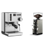 Rancilio Silvia E + Eureka Mignon Libra, CR chrome