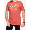 Tričko s potlačou Under Armour GL Foundation SS - sedona red/white