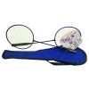 Wiky Rakety na badminton sada 2ks modrý 036809
