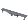 ALCADRAIN APZ12 OPTIMAL 105cm odtokový žľab s okrajom pre rošt perforovaný alebo pre vloženie dlažby, plast, APZ12-1050