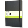 Nelinkovaný zápisník Moleskine v brožovanej väzbe XL čierny
