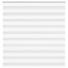 vidaXL Zebra roleta biela 150x100 cm šírka látky 145,9cm polyester 4014739