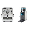 ECM Elektronika II Profi + Rancilio Rocky Doserless