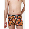 Pánske boxerky John Frank JFBD08 Farba: Modrá - tmavo, Veľkosť: M