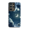 Odolný obal Mobiwear Elite Pro - Samsung Galaxy S21 Ultra - E145E Noční obloha (Odolné pouzdro, obal kryt Mobiwear Elite Pro - maximální ochrana mobilu, zesílené hrany, přesné výřezy, pohodlné držení,