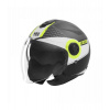 Prilba N182 ROUND, NOX (čierna matná, žltá fluo) 2026 2XL