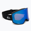 Snowboardové okuliare Quiksilver Storm black/black clux ml blue