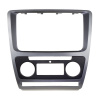 2DIN redukce pro Škoda Octavia 2009-2013 s Clima šedý