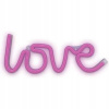 Forever RTV100208 LOVE neónové LED svetlo ružová 35,5x2x13 cm
