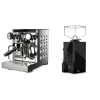 Rocket Espresso Appartamento TCA, white + Eureka Mignon Silenzio, BL black