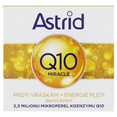 Astrid Q10 Miracle Denný krém proti vráskam 50 ml
