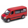 Welly Mercedes Benz Sprinter Traveliner, červený 1:34-39