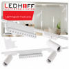 Magnetické lištové osvetlenie LIŠTA biela 2m 5x LED lampa reflektor SPOT