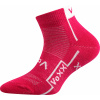 VoXX KATOIK / Detské športové priedušné ponožky silproX - magenta/ružová/tyrkys 25-29