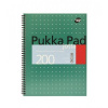 Špirálový zošit Pukka Pad Metallic Jotta A4+ linajkový 100 listov