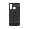 Puzdro gumené Huawei P40 Lite Carbon čierne