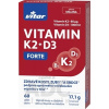 VITAR s.r.o. VITAR VITAMIN K2 + D3 FORTE tbl, príchuť malina 1x60 ks