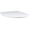 GROHE Bau Ceramic WC sedadlo Slim s automatickým pozvoľným sklápaním - Softclose, odnímateľné, z Duroplastu, alpská biela, 39898000